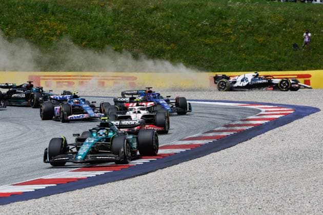 14 Fernando Alonso (ESP, Aston Martin Aramco Cognizant F1 Team), F1 Grand Prix of Austria at Red Bull Ring on July 2, 2023 in Spielberg, Austria. (Photo by HOCH ZWEI) Spielberg Austria