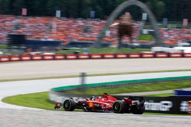 16 Charles Leclerc (MCO, Scuderia Ferrari), F1 Grand Prix of Austria at Red Bull Ring on July 2, 2023 in Spielberg, Austria. (Photo by HOCH ZWEI) Spielberg Austria