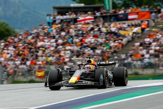 1 Max Verstappen (NLD, Oracle Red Bull Racing), F1 Grand Prix of Austria at Red Bull Ring on July 2, 2023 in Spielberg, Austria. (Photo by HOCH ZWEI) Spielberg Austria