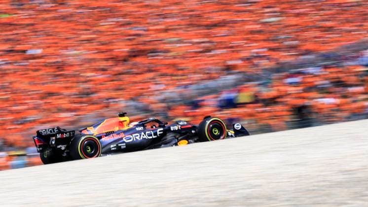 FORMULA 1 - GP of Austria 2023 SPIELBERG,AUSTRIA,02.JUL.23 - MOTORSPORTS, FORMULA 1 - Grand Prix of Austria, Red Bull Ring. Image shows Max Verstappen (NED Red Bull Racing).  GEPAxpictures xMarioxBuehner