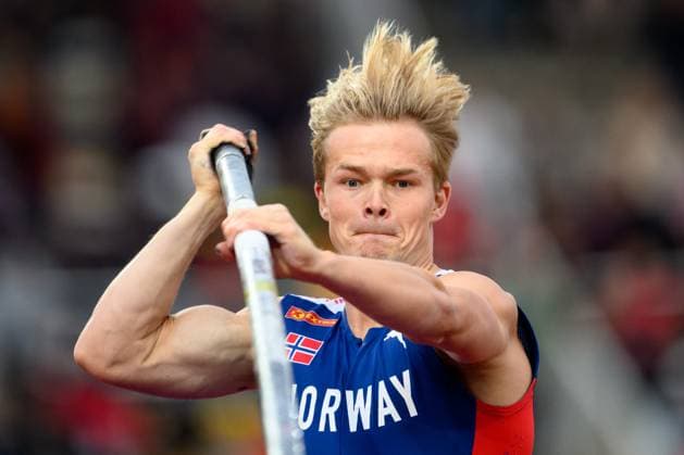 Sport Themen der Woche KW26 Sport Bilder des Tages 230702 Sondre Guttormsen of Norway competes in men s pole vault during Bauhaus-galan, part of the Diamond League series, on July 2, 2023 in Stockholm. Photo: Joel Marklund BILDBYRAN kod JM JM0496 bbeng friidrott athletics friidrett diamond league bauhaus-galan stockholm norge pole vault stav stavsprang stavhopp *** 230702 Sondre Guttormsen of Norway competes in men s pole vault during Bauhaus galan, part of the Diamond League series, on July 2, 2023 in Stockholm Photo Joel Marklund BILDBYRAN kod JM JM0496 bbeng friidrott athletics friidrett diamond league bauhaus galan stockholm norge pole vault stav stavsprang stavhopp  Copyright: JOELxMARKLUND BB230702JM086