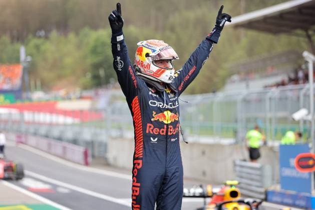 Formula 1 Championship - FORMULA 1 ROLEX GROSSER PREIS VON ÖSTERREICH 2023 - Race e PressConference PODIUM CELEBRATION& xA; Max Verstappen (NED) Redbull Racing RB19& xA;& xA;during the Race on Sunday Jul2 - FORMULA 1 ROLEX GROSSER PREIS VON OSTERREICH 2023 - Jun29 to Jul2 in RedbullRing - Spielberg, Austria during FORMULA 1 ROLEX GROSSER PREIS VON ÖSTERREICH 2023 - Race e PressConference, Formula 1 Championship in Spielberg, Austria, July 02 2023 Spielberg Red Bull Ring Circuit Austria Copyright: xAlessioxDexMarcox xLiveMediax LPS_989531