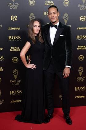 Ballon d Or Ceremony - Arrivals- Paris Liverpool Dutch defender Virgil van Dijk and his wife Rike Nooitgedagt arrive to attend the Ballon d Or France Football 2019 ceremony at the Chatelet Theatre on December 2, 2019 in Paris, France. Photo by David Niviere ABACAPRESS.COM PARIS France  Copyright: xNivierexDavid ABACAPRESS.COMx 711418_063 NivierexDavid ABACAPRESS.COMx 711418_063