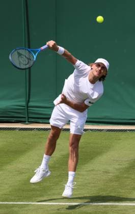 2023 Wimbledon Tournament LONDRES, LO - 03.07.2023: 2023 WIMBLEDON TOURNAMENT - Max Purcell (AUS) during Wimbledon 2023 Tournament held in London, England. (Photo: Andre Chaco Fotoarena) x2396410x  AndrexChaco