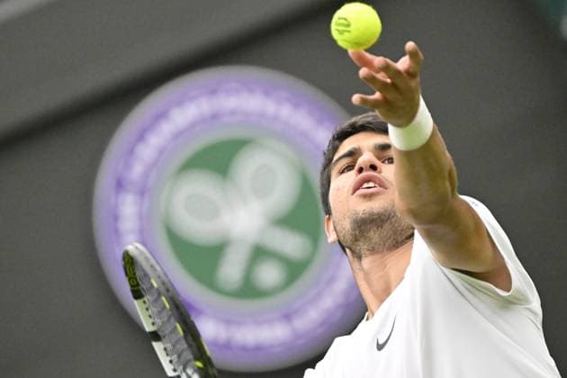 Tennis : Wimbledon 2023 - Angleterre - Jeremy Chardy - France- fin de carriere en simple Tennis : Wimbledon 2023 - Angleterre- 04 07 23 ChrysleneCaillaud Panoramic  