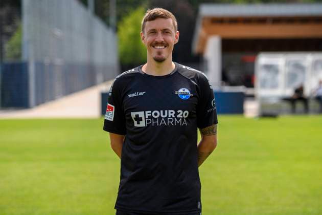Sport Themen der Woche KW27 Sport Bilder des Tages Fußball: 2. Bundesliga, Saison 2023 2024, SC Paderborn 07, Mannschafts- und Portrait Fototermin Paderborn™s Max Kruse *** Soccer 2 Bundesliga, season 2023 2024, SC Paderborn 07, team and portrait photo session Paderborn™s Max Kruse Copyright: xNeundorf Kirchner-Mediax
