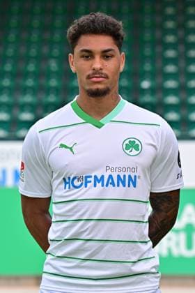 04.07.2023 - SpVgg Greuther Fürth ( Kleeblatt Spielvereinigung ) - 2. Fussball Bundesliga - Saison 2023 2024 - Fototermin Porträttermin Vorstellung Präsentation Pressetermin - - Einzelbild Einzelfoto Portrait Porträt Kopfbild - Armindo Sieb (30, SpVgg Greuther Fürth )