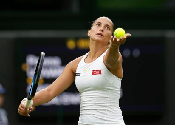 Panna Udvardy Tennis - Wimbledon 2023 - Grand Slam ITF ATP, Tennis Herren WTA, Tennis Damen - AELTC - London - - Great Britain - 4 July 2023. Copyright: xJuergenxHasenkopfx