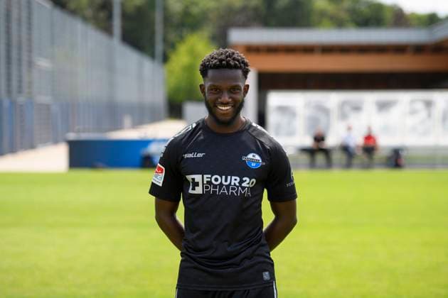 Richmond Tachie; SC Paderborn 07; 2.BL, Porträttermin 2023 2024, Copyright: xNeundorf Kirchner-Mediax