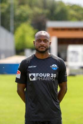 David Kinsombi; SC Paderborn 07; 2.BL, Porträttermin 2023 2024, Copyright: xNeundorf Kirchner-Mediax