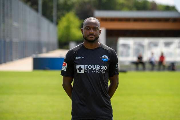 David Kinsombi; SC Paderborn 07; 2.BL, Porträttermin 2023 2024, Copyright: xNeundorf Kirchner-Mediax