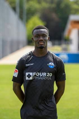 Sirlord Conteh; SC Paderborn 07; 2.BL, Porträttermin 2023 2024, Copyright: xNeundorf Kirchner-Mediax