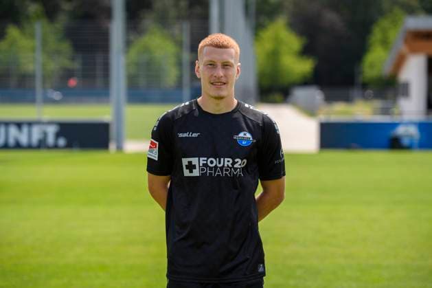 Laurin Curda; SC Paderborn 07; 2.BL, Porträttermin 2023 2024, Copyright: xNeundorf Kirchner-Mediax