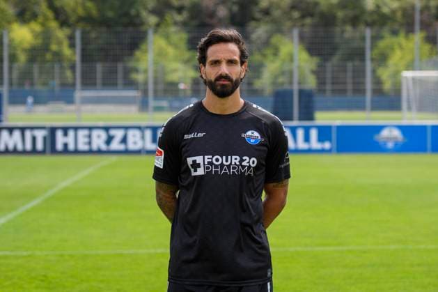 Adriano Grimaldi; SC Paderborn 07; 2.BL, Porträttermin 2023 2024, Copyright: xNeundorf Kirchner-Mediax