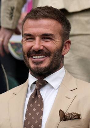 Mandatory Credit: Photo by Dave Shopland Shutterstock (13995910b) David Beckham watching the action from the Royal Box Wimbledon Tennis Championships, Day 3, The All England Lawn Tennis and Croquet Club, London, UK - 05 Jul 2023 Wimbledon Tennis Championships, Day 3, The All England Lawn Tennis and Croquet Club, London, UK - 05 Jul 2023  Copyright: xDavexShopland Shutterstockx 13995910b