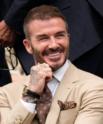 Mandatory Credit: Photo by Dave Shopland Shutterstock (13995910e) David Beckham watching the action from the Royal Box Wimbledon Tennis Championships, Day 3, The All England Lawn Tennis and Croquet Club, London, UK - 05 Jul 2023 Wimbledon Tennis Championships, Day 3, The All England Lawn Tennis and Croquet Club, London, UK - 05 Jul 2023  Copyright: xDavexShopland Shutterstockx 13995910e