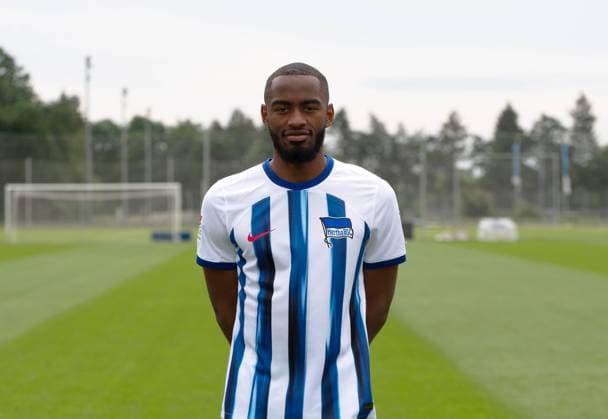 Myziane Maolida (Hertha BSC); Hertha BSC; 2. Bundesliga, Porträttermin 2023 2024, 05.07. 2023, Copyright: xSebastianxRäppold MatthiasxKochx