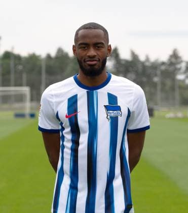 Myziane Maolida (Hertha BSC); Hertha BSC; 2. Bundesliga, Porträttermin 2023 2024, 05.07. 2023, Copyright: xSebastianxRäppold MatthiasxKochx