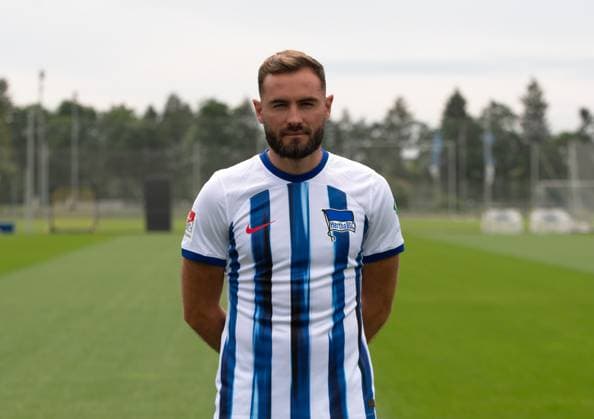 Lucas Tousart (Hertha BSC); Hertha BSC; 2. Bundesliga, Porträttermin 2023 2024, 05.07. 2023, Copyright: xSebastianxRäppold MatthiasxKochx