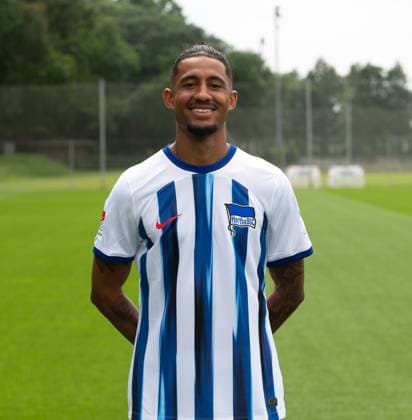 Jeremy Dudziak (Hertha BSC); Hertha BSC; 2. Bundesliga, Porträttermin 2023 2024, 05.07. 2023, Copyright: xSebastianxRäppold MatthiasxKochx