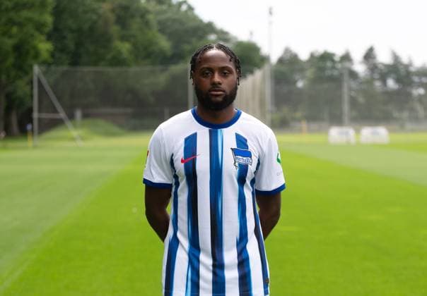 Deyovaisio Zeefuik (Hertha BSC); Hertha BSC; 2. Bundesliga, Porträttermin 2023 2024, 05.07. 2023, Copyright: xSebastianxRäppold MatthiasxKochx
