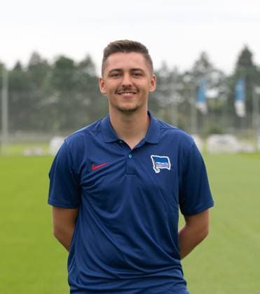 Teammanager Maximilian Fürst (Hertha BSC); Hertha BSC; 2. Bundesliga, Porträttermin 2023 2024, 05.07. 2023, Copyright: xSebastianxRäppold MatthiasxKochx