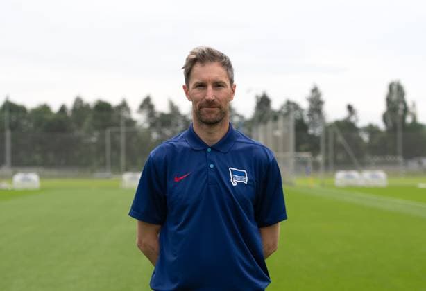 Athletiktrainer Hendrik Vieth (Hertha BSC); Hertha BSC; 2. Bundesliga, Porträttermin 2023 2024, 05.07. 2023, Copyright: xSebastianxRäppold MatthiasxKochx