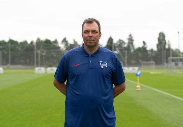 Torwarttrainer Andreas Menger (Hertha BSC); Hertha BSC; 2. Bundesliga, Porträttermin 2023 2024, 05.07. 2023, Copyright: xSebastianxRäppold MatthiasxKochx
