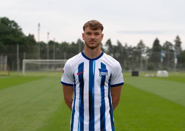 Pascal Klemens (Hertha BSC); Hertha BSC; 2. Bundesliga, Porträttermin 2023 2024, 05.07. 2023, Copyright: xSebastianxRäppold MatthiasxKochx
