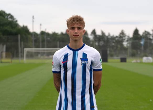 Veit Stange (Hertha BSC); Hertha BSC; 2. Bundesliga, Porträttermin 2023 2024, 05.07. 2023, Copyright: xSebastianxRäppold MatthiasxKochx