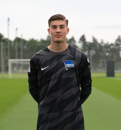 Torhüter Robert Kwasigroch (Hertha BSC); Hertha BSC; 2. Bundesliga, Porträttermin 2023 2024, 05.07. 2023, Copyright: xSebastianxRäppold MatthiasxKochx