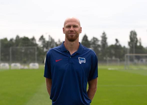Spielanalyst Gabor Ruhr (Hertha BSC); Hertha BSC; 2. Bundesliga, Porträttermin 2023 2024, 05.07. 2023, Copyright: xSebastianxRäppold MatthiasxKochx