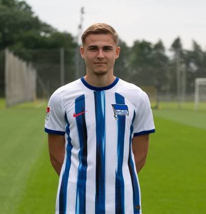 Marten Winkler (Hertha BSC); Hertha BSC; 2. Bundesliga, Porträttermin 2023 2024, 05.07. 2023, Copyright: xSebastianxRäppold MatthiasxKochx