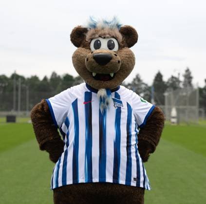 Maskottchen Herthinho (Hertha BSC); Hertha BSC; 2. Bundesliga, Porträttermin 2023 2024, 05.07. 2023, Copyright: xSebastianxRäppold MatthiasxKochx