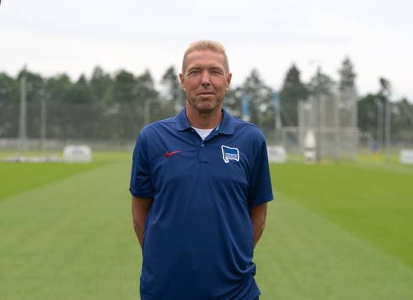 Physiotherapeut Jürgen Lange (Hertha BSC); Hertha BSC; 2. Bundesliga, Porträttermin 2023 2024, 05.07. 2023, Copyright: xSebastianxRäppold MatthiasxKochx