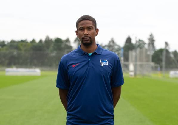 Physiotherapeut Frederick Syna (Hertha BSC); Hertha BSC; 2. Bundesliga, Porträttermin 2023 2024, 05.07. 2023, Copyright: xSebastianxRäppold MatthiasxKochx