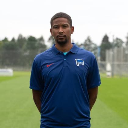 Physiotherapeut Frederick Syna (Hertha BSC); Hertha BSC; 2. Bundesliga, Porträttermin 2023 2024, 05.07. 2023, Copyright: xSebastianxRäppold MatthiasxKochx