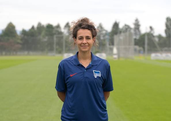 Physiotherapeutin Anne Kaube (Hertha BSC); Hertha BSC; 2. Bundesliga, Porträttermin 2023 2024, 05.07. 2023, Copyright: xSebastianxRäppold MatthiasxKochx