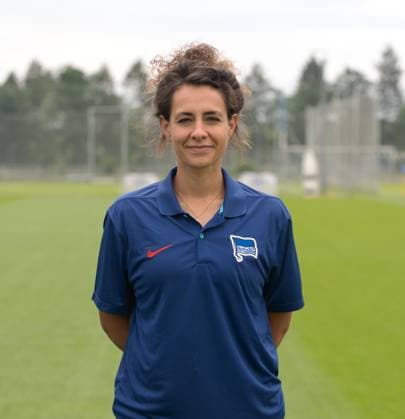 Physiotherapeutin Anne Kaube (Hertha BSC); Hertha BSC; 2. Bundesliga, Porträttermin 2023 2024, 05.07. 2023, Copyright: xSebastianxRäppold MatthiasxKochx