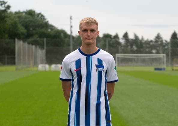 Tony Rölke (Hertha BSC); Hertha BSC; 2. Bundesliga, Porträttermin 2023 2024, 05.07. 2023, Copyright: xSebastianxRäppold MatthiasxKochx