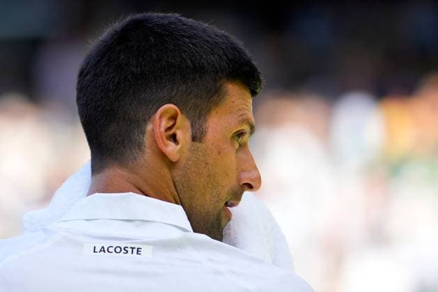 Mandatory Credit: Photo by Dave Shopland Shutterstock (13995910gc) Novak Djokovic during his second round match Wimbledon Tennis Championships, Day 3, The All England Lawn Tennis and Croquet Club, London, UK - 05 Jul 2023 Wimbledon Tennis Championships, Day 3, The All England Lawn Tennis and Croquet Club, London, UK - 05 Jul 2023  Copyright: xDavexShopland Shutterstockx 13995910gc