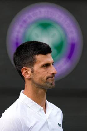 Mandatory Credit: Photo by Dave Shopland Shutterstock (13995910io) Novak Djokovic during his second round match Wimbledon Tennis Championships, Day 3, The All England Lawn Tennis and Croquet Club, London, UK - 05 Jul 2023 Wimbledon Tennis Championships, Day 3, The All England Lawn Tennis and Croquet Club, London, UK - 05 Jul 2023  Copyright: xDavexShopland Shutterstockx 13995910io