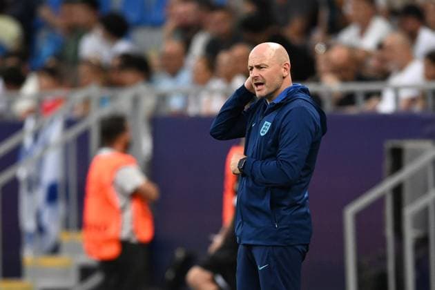 ISRAEL_ENGLAND_1 2 FINAL Lee Carsley (England U21, U 21 head coach), UEFA U21 EC SEMI-FINAL BATUMI Batumi Arena - Batumi, Georgia GEORGIA Copyright: xTamunaxKulumbegashvilix KUL_3893