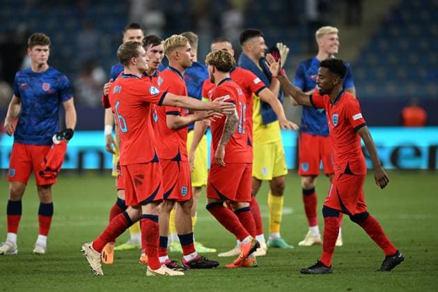 ISRAEL_ENGLAND_1 2 FINAL Oliver Skipp (England U21, U 21 , Angel Gomes (England U21), UEFA U21 EC SEMI-FINAL BATUMI Batumi Arena - Batumi, Georgia GEORGIA Copyright: xTamunaxKulumbegashvilix KUL_4860