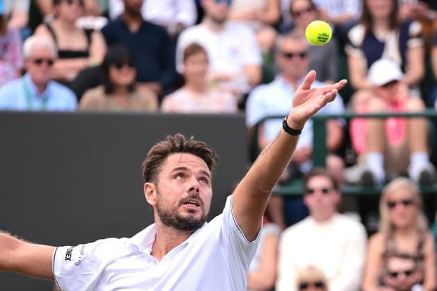 2023 Wimbledon Tournament LONDRES, LO - 06.07.2023: 2023 WIMBLEDON TOURNAMENT - Stan Wawrinka (SUI) during the 2023 Wimbledon Tournament held in London, England. (Photo: Andre Chaco Fotoarena) x2397920x  AndrexChaco