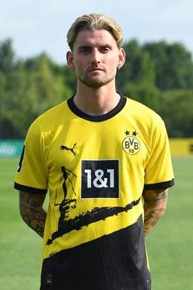 Borussia Dortmund II; 3.Liga, Porträttermin 2023 2024 Ole Pohlmann; Borussia Dortmund II; 3. Liga, Porträttermin 2023 2024