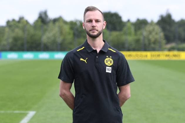 Borussia Dortmund II; 3.Liga, Porträttermin 2023 2024 Physiotherapeut Markus Langer; Borussia Dortmund II; 3. Liga, Porträttermin 2023 2024