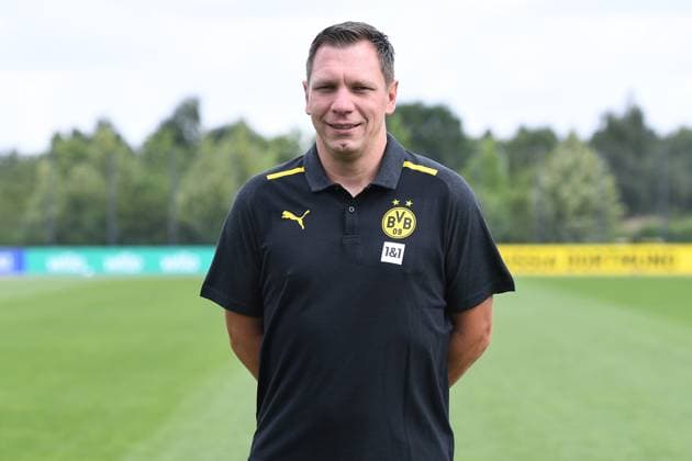 Borussia Dortmund II; 3.Liga, Porträttermin 2023 2024 Physiotherapeut Daniel Zolinski; Borussia Dortmund II; 3. Liga, Porträttermin 2023 2024