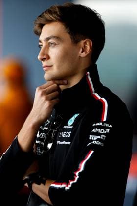 63 George Russell (GBR, Mercedes-AMG Petronas F1 Team), F1 Grand Prix of Great Britain at Silverstone Circuit on July 6, 2023 in Silverstone, Great Britain. (Photo by HOCH ZWEI) Silverstone Great Britain