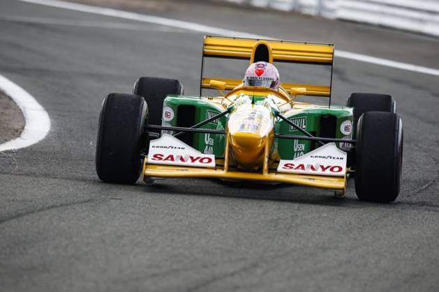 Benetton B193 during the 2023 Formula 1 Aramco British Grand Prix, 10th round of the 2023 Formula One World Championship, WM, Weltmeisterschaft from July 7 to 9, 2023 on the Silverstone Circuit, in Silverstone, United Kingdom  Copyright: xXavixBonilla DPPI IPAxSportx xipx xIPAxSportx 0 IPA_IPA39081758